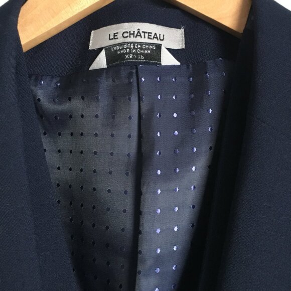 Grad - Business Suit, Le Chateau-Navy Blue - Picture 6 of 11